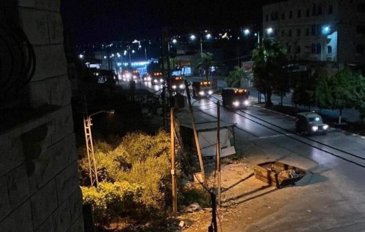 شهيد فلسطيني و16 إصابة خلال إقتحام قوات الاحتلال لجنين من محاور عدة