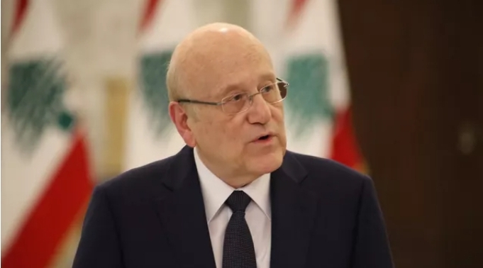 ميقاتي: اللجنة التقنية أخذت بملاحظاتنا في ملف ترسيم الحدود وقريبا نرسل ردنا إلى الوسيط الأمريكي